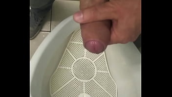 Preview 2 of 60 Years Ladies Hairy Pussy - Amateur cumshot,  public toilet