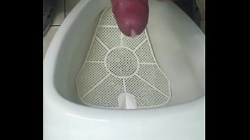 Preview 3 of 60 Years Ladies Hairy Pussy - Amateur cumshot,  public toilet