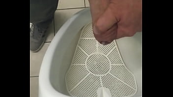 Preview 4 of 60 Years Ladies Hairy Pussy - Amateur cumshot,  public toilet