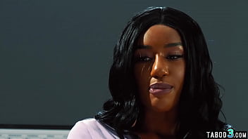 Preview 1 of Forest Hd Xxx Porn Move - Lesbian ebony teen Lala Ivey tasting her black stepsisters dark pussy