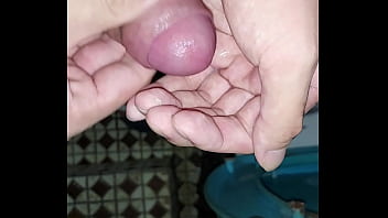 Preview 4 of Tamil Chinna Ponnu - jerk in the bathroom