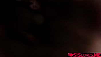 Preview 2 of Dog Fuck A Ebony Girl - Stepbrother fucking Kali Roses tight pussy from behind