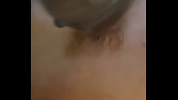 Preview 3 of Phim Sex Moi Vvvl - Playing with my flashlight and lube in the tub