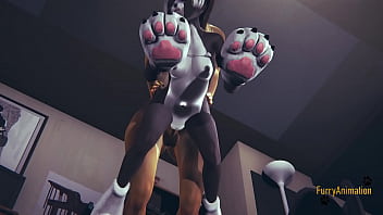 Preview 2 of Faced Compilation - Furry Hentai - Fox fucks cat with creampie - Anime manga Yiff Japanese 3D Porn