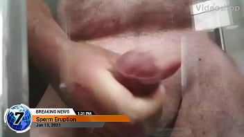Preview 1 of Z Bjr - Sperm eruption in slow motion
