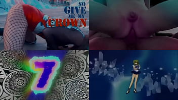 Preview 2 of Big Booty Slut Gets Cock - Sailor Moon Harley Quinn Britney Spears