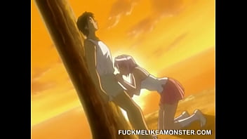 Preview 3 of Daonlod Xxx Sax Mp4 - Sexy Anime Teen Pussy Licked And Fucked In The Woods