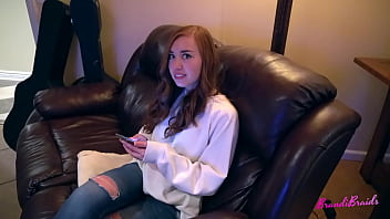 Preview 1 of Sex Partybaby Party - Spoiled Little Brat Has to Apologize For Her Bad Attitude: Brandibraids