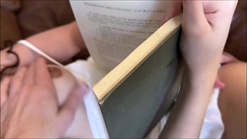 Preview 2 of Bra Removing Sex Videos - Bookworm Little Step Sister Learns How to Be Cool - Angel Gostosa - Family Therapy - Alex Adams
