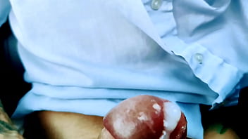 Preview 2 of Forced Fingering Public - Slow Motion Solo Cum