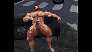 Preview 4 of Huge Cumshot - handssome hunk heyward shows off his amazing manhood