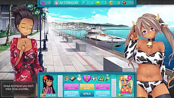 Preview 2 of A Bela Porno Negro - HuniePop 2: Double Date | Ep.15 - That Outfit!