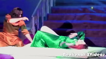 Preview 1 of Mom Police Girl - Pakistani Khushboo fucks Naser on Mujra Stage