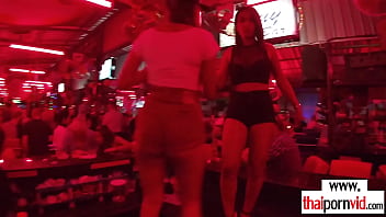 Preview 1 of Aku Andersen - After party in a skinny amateur Thai teens Cherry tight pussy