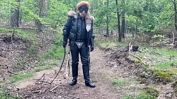 Preview 2 of Ladies Dress Change India - BlackLeatherHands.