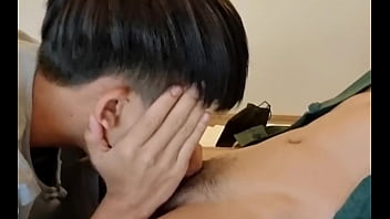 Preview 3 of Son Watching Mom Goes Black Cum - I was relax at a famous resort during Covid and called a money boy to serve me