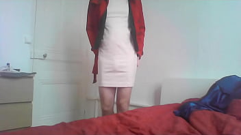 Preview 2 of Sex Hd 14 - Your crossdresser secretary in her favourite outfit