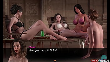Preview 3 of Alektra Blue Porn Hub - TREASURE OF NADIA #160 &bull_ Let the orgy begin! Pussies,  tits,  asses and a dick!