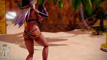 Preview 4 of Hermaphrodite On Bus - Anubis 【Wiggle Wiggle】 (by Hirotaku)