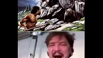 Preview 1 of Japanese Daddy - Pedro pascal reacts to human evolution