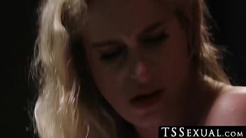 Preview 2 of Horny Mom Fuck Teen Son - TSSexual.com - Nikki Vicious&#039_s sensual sucking on a hard cock in a teasing scene