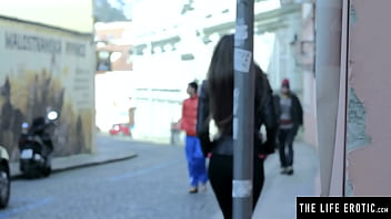 Preview 1 of Big Lekgo - Stunning girl watches herself in the mirror while she masturbates