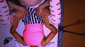 Preview 2 of 4kporn Video - El primo seduce a la prima en su habitaci&oacute_n mientras su esposo est&aacute_ fuera de la ciudad por negocios