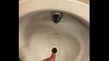 Preview 2 of Feer Downlod Xxxnxpornmovies - Wanking in Hotel public toilet with cumshot