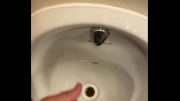 Preview 3 of Feer Downlod Xxxnxpornmovies - Wanking in Hotel public toilet with cumshot