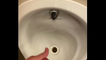 Preview 1 of Feer Downlod Xxxnxpornmovies - Wanking in Hotel public toilet with cumshot