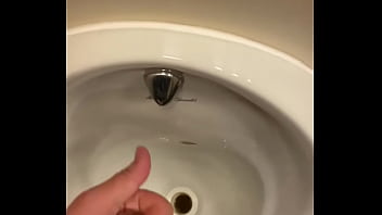 Preview 4 of Feer Downlod Xxxnxpornmovies - Wanking in Hotel public toilet with cumshot