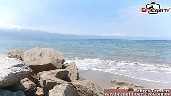 Preview 2 of Caseros 69nmi Hermana - Milch Titten Teen abgeschleppt beim EroCom Date im Urlaub