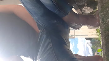 Preview 4 of Marye Ohul Tube - Compilation of Wetting my Jeans and pouring out from my High Heels and Pants