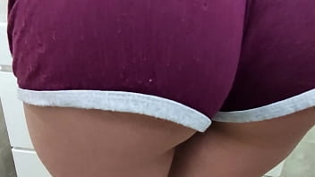 Preview 1 of G Queen Squirting - Quick morning sex with stepsister in the toilet