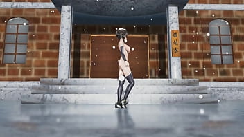 Preview 1 of Trein - 【Azurlane MMD-R18】Baltimore Conqueror (by DCBMMD)