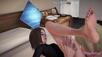 Preview 2 of Hath Bandh K Sexxx - Samsung Hentai 3D - Sam (Samsung Girl) Cunnilingus with squirt and Fucked with creampie - Anime Manga Japanese Porn Video