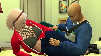 Preview 4 of Yuto And Yuta - Anime ecchi Cap 3 El maestro roshi conoce a su nueva amiga sakura y fue a su habitacion arreglar su pc y termina arreglandole el culo dandole duro
