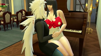 Preview 4 of Russian Girl Lose Virginity - Anime ecchi Cap 2 jiraiya fue a tocar el piano y hinata le pregunta si le puede ense&ntilde_ar a toca y al final se la folla arriba del piano dandole duro por el culo