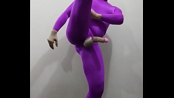 Preview 1 of No Boys Here - Zentai the phantom penis fight zentaisspandex movie porn