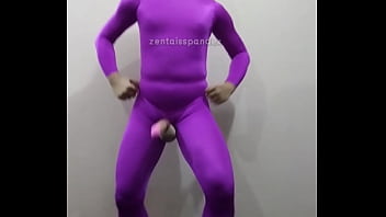 Preview 4 of No Boys Here - Zentai the phantom penis fight zentaisspandex movie porn
