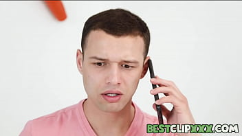 Preview 1 of New 2018 Bf - Johnny The K is not too happy about his parents getting a babysitter for him,  and when Adriana Jade shows up with a list of chores for him,  he reluctantly gets to work.
