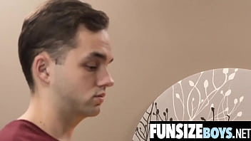 Preview 1 of Bustin Biber - Big dick Dr Wolf goes deep in 2 tight ass twink boys-FUNSIZEBOYS.NET