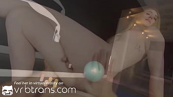Preview 4 of Xcxxbf - vrbtrans hot 1 on ga session with horny skinny slut