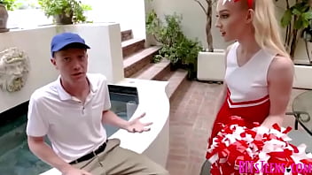 Preview 1 of Xxxfj - Hot Teen Cheerleaders Fuck Their Coach