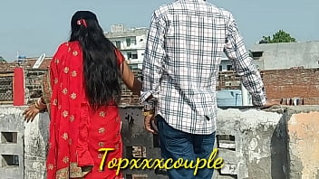 Preview 1 of Rape For Woek - छत पर टहल रही पड़ोसी की नई-नवेली दुल्हन को पटाकर चोद ड़ाला