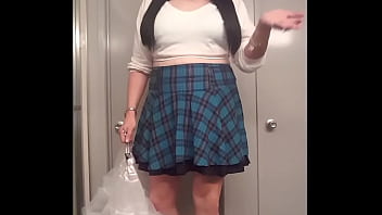 Preview 2 of Nikki Mr Big - Wearing Petticoats With Short A-Line Skirts