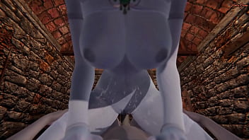 Preview 3 of Russian Mom Son Sexcom - POV fucking the hot vampire milf Lady Dimitrescu in a sex dungeon. Resident Evil Village 3D Hentai.