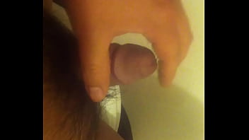 Preview 1 of Lesban Saxfelm - Masturbating Inside The Bathroom