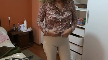 Preview 2 of 18 Yo Fucking Big Cook - My hairy wife&#039_s latin sister shows off hot in her bedroom and asks me to fuck,  wants to suck my cock,  wants cumshots