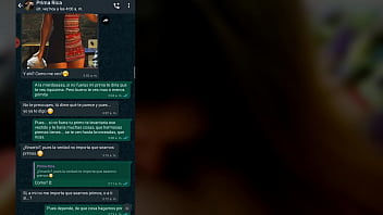 Preview 2 of Cj Miles Satisfy Nice Boobs - Chat De Whatsapp Con Mi Prima Se pone Caliente Por La Noche